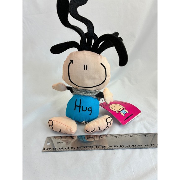 Carlton Cards Bubble Gum Gang Hug Plush Toy Beanbag Doll With Tags - Picture 1 of 12